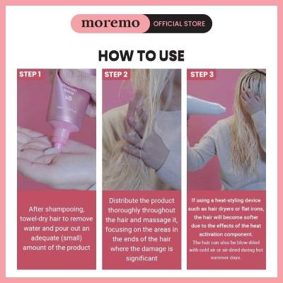 کرم محافظ حرارتی مورمو - کرم بازسازی مو مورمو- کرم مو مورمو- کرم بازسازی و محافظ حرارتی مورمو- کرم محافظت از مو