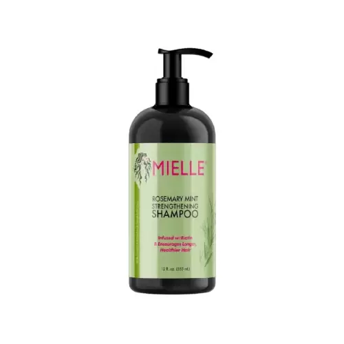 شامپو رزماری Mielle-شامپو ضد ریزش رزماری مییله-شامپو رزماری میله-شامپو تقویت کننده رزماری Mielle-Mielle Rosemary Mint Strengthening Shampoo